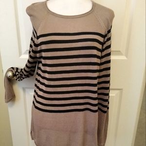 525 America striped tunic XL